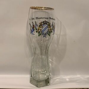 14 Int. Wandertage Ansbach 1990 souvenir beer glass, 0.5 liter.
